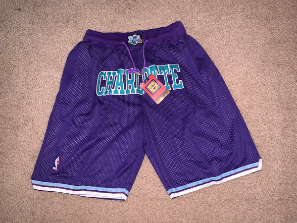 Charlotte Hornets Just Don Shorts