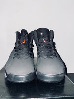 Air Jordan 6 black/ orange