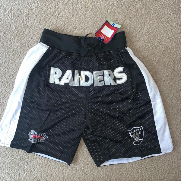 Oakland Raiders Just Don Team Shorts