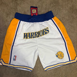 Golden State Warriors Just Don Team Shorts